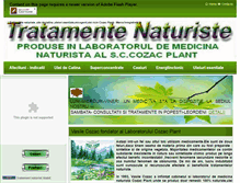 Tablet Screenshot of cozacplant.ro